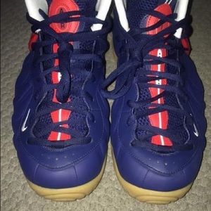 Nike Foamposite pro (USA Blue Gum)